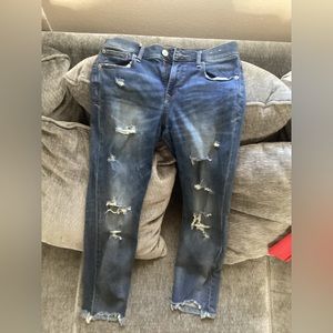 Express mid rise jeans